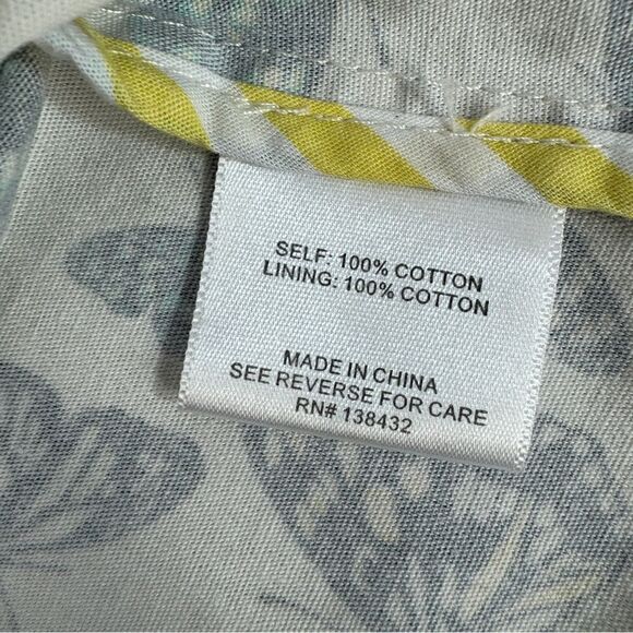 ModCloth In With Whimsical Butterfly Print Anorak Utility Jacket Cream Small - Picture 11 of 13